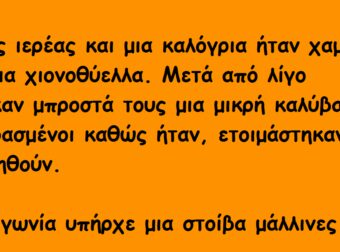 Ο Ιερέας Ήθελε Απλά Να Είναι Ευγενικός. Αλλά Μόλις Εκείνη Είπε Αυτό, Όλα Τελείωσαν…