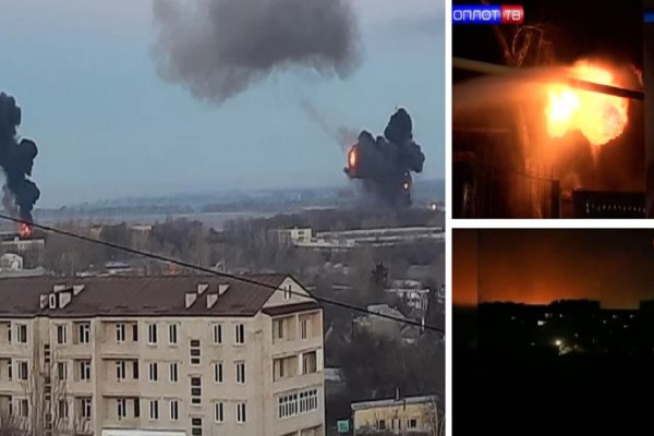 Πόλεμος στην Ουκρανία: Ξεκίνησε η ρωσική εισβολή – Εκρήξεις στο Κίεβο και σε άλλες πόλεις (Video) – Κόσμος