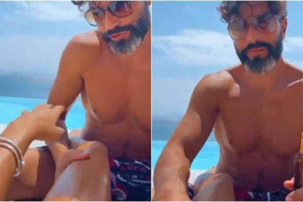 Survivor 5: Της έτριβε τα πόδια και αυτή… – Τρυφερά ενσταντανέ για Σπύρο Μαρτίκα και Βρισηίδα Ανδριώτου στην Πάρο (video)
