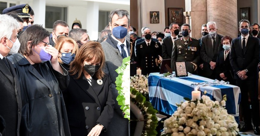 Κηδεία Μαριέττας Γιαννάκου το «τελευταίο αντίο»: Τραγική φιγούρα η μονάκριβη κόρη της