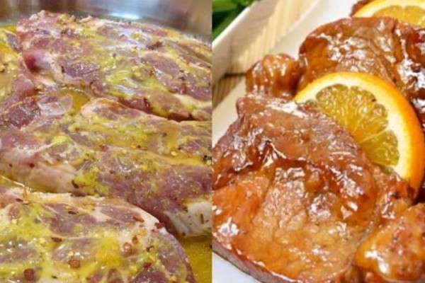 Η καλύτερη συνταγή για μπριζόλες: Ζουμερές χοιρινές μπριζόλες με μουστάρδα, πορτοκάλι και μέλι – Συνταγές