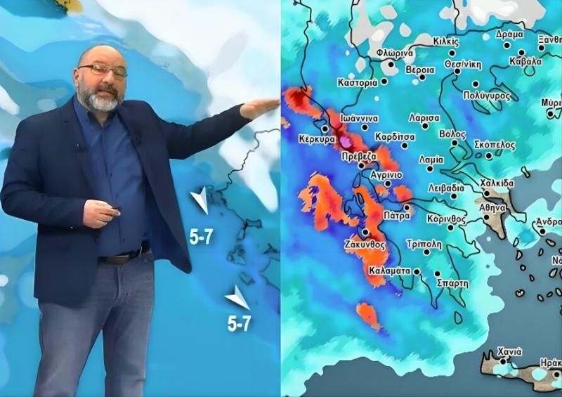 Καιρός: Η πρόγνωση Αρναούτογλου μέρα προς μέρα - Πού θα ρίξει πολύ νερό και πότε